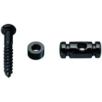 Boston SH-8-B Snarenretainer - Cilindervormig, 6,5mm, Zwart