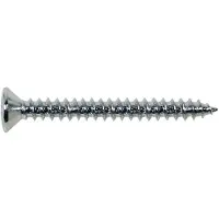 Boston TS-04-N Ovalen Verzinkte Schroeven 4,5x45mm - 12 Stuks - Nikkelkwaliteit