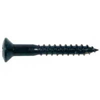 Boston WS-14-B Zwarte Schroeven 2,4x16mm (12st) voor HB PU-ring Lang