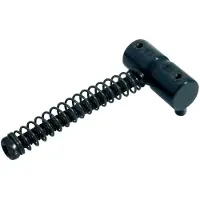Boston S-210-B Brugzadel Metaal Zwart Jocker/Puncher Bass 20 mm (4 stuks)