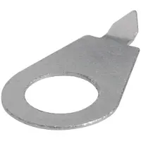 Boston DP-3095-N Pointer Washers – 6 stuks, Nikkel, 9,5 mm Gat, 30° Punt (Voor Inch Potmeters)