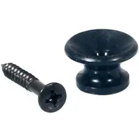 Boston EP-K-B Strap Buttons - Zwart, Metaal, 13mm, 2-Pack