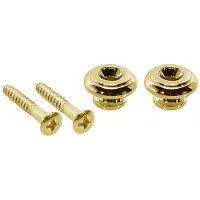 Boston EP-S-G Gouden Strap Buttons 15mm (2-pack)
