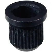 Boston TB-07-B String Ferrules - 6-pack, Zwart, 8,2mm x 9,5mm