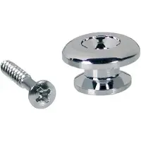 Boston EP-RR-C Strap Buttons - Metalen Chroom, 17mm, 2-Pak