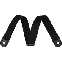 Fender 990629009 2 gitaarband, zwart polypro