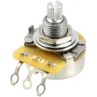 AllParts EP4386000 CTS 500K Vintage Style Potmeter – Split Shaft, Audio Taper