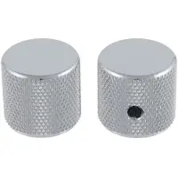 AllParts MK0115010 Chroom Barrel Knoppen - Set van 2