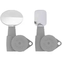 Hipshot HS6B1BBBC Big Butter Bean Stemknop voor Gitaarmechaniek Chrome, per stuk