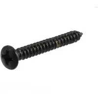 AllParts GS3364B03 brugmontageschroeven 5 x 25 mm – zwart (50 stuks bulkpack)