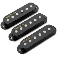 AllParts PU6120023 Lace Holy Grail Set For ST - three noiseless vintage '54 pickups, hot 11.5k brug, zwart