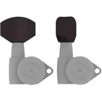 Hipshot HS6B1HEXB Hex Stemknop voor Gitaarmechaniek Black, per stuk