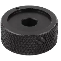 Fender 19503049 zwarte lagere knop voor '62 Jazz Bass