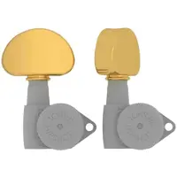 Hipshot HS6B1MOOG Half Moon Stemknop voor Gitaarmechaniek Gold, per stuk