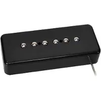 Boston VSB-46-NBK Single Coil Pickup - Alnico 5 bar-magneet, gevlochten afgeschermde bedrading, gewaxte enamel draad