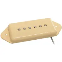 Boston VDE-46-BIV Single Coil Pickup - Alnico 5 bar-magneet, gevlochten afgeschermde bedrading, gewaxte enamel draad