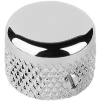 Fender 19502049 Chrome Bovenste Knop voor '62 Jazz Bass