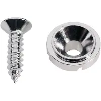 Boston SH-3-C Snarenretainer - Chroom, 10mm Diameter, Buttonmodel