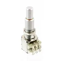 AllParts EP4486000 Concentric Potmeter – 500K/500K Audio Taper, Stacked