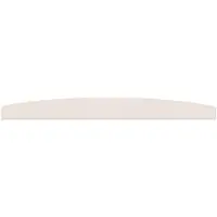 Boston BBS-4 Gebogen Brugzadel van Been voor Folkgitaar 77 x 8-10-7 x 2,7 mm