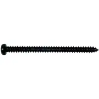 Boston PS-12-B pickup schroeven 2,6 x 35 mm – dome head, zwart (12 stuks)