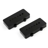 AllParts PC6400023 pickup covers voor Jazzmaster, zwart, 2 stuks