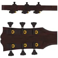 Hipshot HS6K2GN0B Gitaar tuner upgrade kit, 3 + 3 classic, open zwart