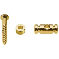 Boston SH-8-G Snarenretainer - Cilinder Model, Goud, Hoogte 6.5mm