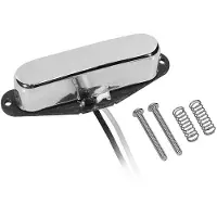 Boston VTE-52-NNI Single Coil Pickup - Alnico 5 staafmagneten, zwarte fiber bobbin, gewaxte Formvar draad