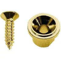 Boston SH-5-G Gouden Snaarretainer met Schroef (10mm)