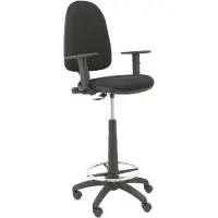 Piqueras Y Crespo T04CPBALI840B10, Beklede zitting, Beklede rugleuning, Zwart, Zwart, Textiel, Textiel