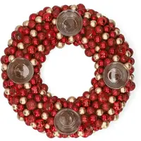 Décoris Waxinelichthouder kerst | | Ø 33 cm
