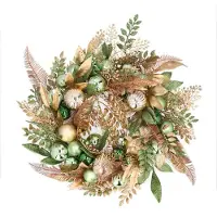 Décoris Kerstkrans | | Ø 50 cm (Decoratief, Groen)
