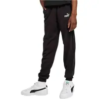 Puma Broek 'ESS No. 1' zwart / wit