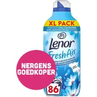 Lenor 6x Wasverzachter Fresh Air Morning Fresh 86 Wasbeurten 1204 ml