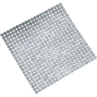 Kleine wolke Sign antislipmat voor in douche, 55x55 cm, zilver