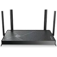 TP-LINK EB210 PRO, Wi-Fi 7 (802.11be), Dual-band (2,4 GHz / 5 GHz), Ethernet-aansluiting, Zwart, Draadloze router voor op het bureau