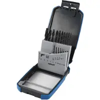Wolfcraft - Metaalboorset 16 delig - Ø 1 tot 10 mm - 16 delige boor set voor metaal - Metaalboor - 7103000