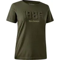 Deerhunter Dames Jubilee timber T-shirt Outdoor T-shirt Skandinavisch T-shirt maat 46
