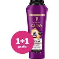 GLISS 1+1 Gratis: Shampoo Full Hair Wonder 250 Ml