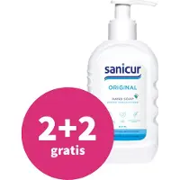 Sanicur 2+2 Gratis: Handzeep Original 300 Ml