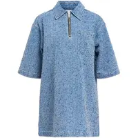 Object Jurk blauw denim / lichtblauw / zwart