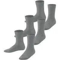 Falke Sokken grijs / zwart