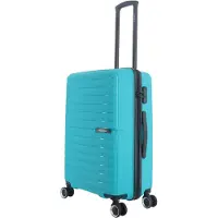 Saxoline – Fiesta | Harde Koffer / Valies / Reiskoffer – Medium (60L) – Turkoois - Turkoois / Medium