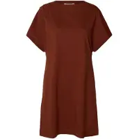 Selected Jurk donkerrood