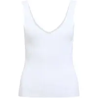 Object Geribbeld V-hals Tanktop