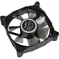 Noiseblocker Multiframe M8-S2 PC-ventilator Zwart, Grijs (transparant) (b x h x d) 80 x 80 x 25 mm
