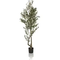 Hjh OFFICE Kunstplant/kunstboom OLIVE I 172 cm groen