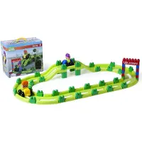 Miniland Super Blocks Racing Bouwspel 70 Eenheden