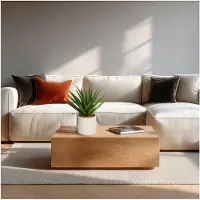 Hjh OFFICE Kunstplant / potplant AGAVE 47 cm kunststof groen